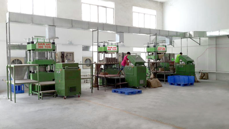 Máquina de compressão de melamina Shunhao