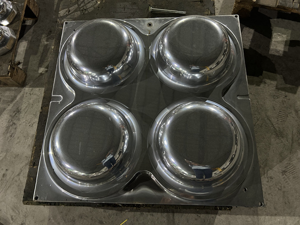 4 cavities melamine plate mould