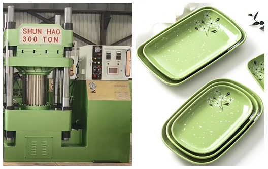 Shunhao single color melamine moulding machine