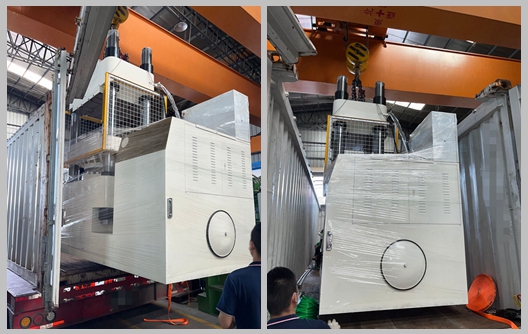 Remessa de máquina de moldagem personalizada de 600 toneladas da fábrica de Shunhao