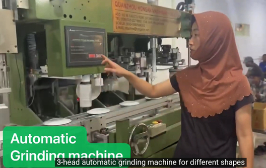 Como automatizar o polimento de placas de melamina?