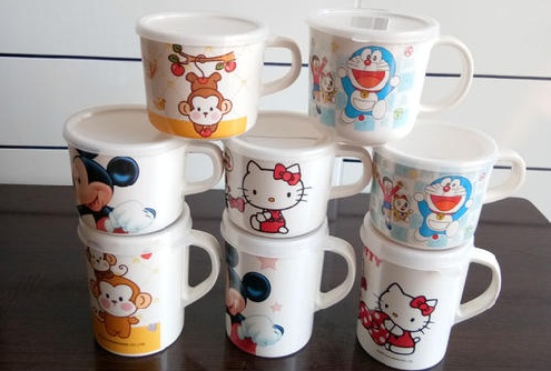 O que é caneca de melamina dividida?
    